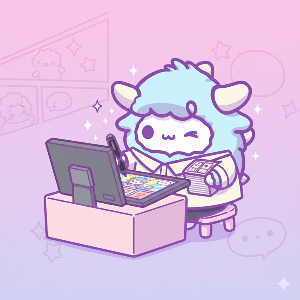 AI漫画スクールで受講生が講師の指導を受けながら制作フローを学んでいる様子